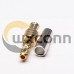 MCX Plug Connector Gold Plated Crimp Straight Window Solder MCX Plug Connector Gold Plated Crimp Straight Window Solder