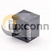 Black RJ45 Jack 8p8c Straight SMT PCB Mount Without LED Black RJ45 Jack 8p8c Straight SMT PCB Mount Without LED