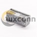 RJ45 Gray Dual Port Unshielded Jack 90 Angled DIP Type PCB Mount 8p8c