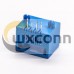 Blue RJ45 Connector 8p8c Right Angled Through Hole Unshielded Jack Blue RJ45 Connector 8p8c Right Angled Through Hole Unshielded Jack