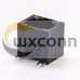 R45 with LED Right Angled Black Plastic Shell Unshielded Through Hole