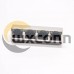 RJ45 4 Port Socket 1*4 Ethernet Network Connector Shielded with LED RJ45 4 Port Socket 1*4 Ethernet Network Connector Shielded with LED