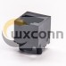 Straight RJ45 Unshielded Plastic Black Through Hole PCB Mount 8P8C Straight RJ45 Unshielded Plastic Black Through Hole PCB Mount 8P8C