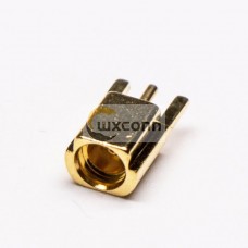 MMCX Offset Female Coaxial Connector Straight for PCB Mount MMCX Offset Female Coaxial Connector Straight for PCB Mount