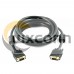 Male to Male D-Sub SVGA 14 Pin Straight Connector Cable Black Golden Male to Male D-Sub SVGA 14 Pin Straight Connector Cable Black Golden
