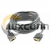 Male to Male D-Sub SVGA 14 Pin Straight Connector Cable Black Golden Male to Male D-Sub SVGA 14 Pin Straight Connector Cable Black Golden