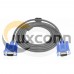 VGA to VGA D-Sub Connector 15 Pin Male to Male Straight Cable VGA to VGA D-Sub Connector 15 Pin Male to Male Straight Cable