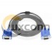 VGA to VGA D-Sub Connector 15 Pin Male to Male Straight Cable VGA to VGA D-Sub Connector 15 Pin Male to Male Straight Cable