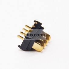 4 Pin Female Notebook Battery Connector PH2.0 4 Pin   180 Degree  Plug