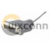 DUSB Connector 25 Pin Male to Female with RJ45 8P8C Male  Cable 0.5M
