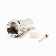 F Connector to Male Coax Straight for 3C2V F Connector to Male Coax Straight for 3C2V
