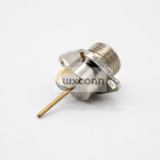 RP SMA Female Connector 2 hole Flange Mounting Interphone connector RP SMA Female Connector 2 hole Flange Mounting Interphone connector