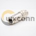 M16 Field Wireable Connector Male 3 Positions 180 Degree Waterproof All Metal Shield Connector For Cable M16 Field Wireable Connector Male 3 Positions 180 Degree Waterproof All Metal Shield Connector For Cable