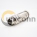 M16 4 Pin Connector Male Waterproof Straight All Metal Shield Field Wireable Connector M16 4 Pin Connector Male Waterproof Straight All Metal Shield Field Wireable Connector
