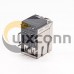 Stacked RJ45 Jack USB 2.0 Right Angled Through Hole for PCB Mount Stacked RJ45 Jack USB 2.0 Right Angled Through Hole for PCB Mount