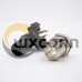 M12 5 Pin Connector Panel Receptacles Waterproof Shiled A Coded 90°Male Through Hole