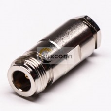 N Type Female Connector Straight Clamp Type for Cable N Type Female Connector Straight Clamp Type for Cable