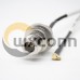 N Type Female Bulkhead to MMCX Male Right Angle Connector N Type Female Bulkhead to MMCX Male Right Angle Connector
