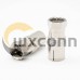 F Type Male To PAL Female Straight Coaxial Connector F Type Male To PAL Female Straight Coaxial Connector