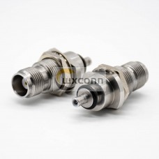 TNC To SMB Adapte Female To Female Coaxial Connector Straight Stainless Steel TNC To SMB Adapte Female To Female Coaxial Connector Straight Stainless Steel