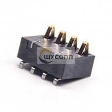 Battery Holder Battery Connector Male PH2.5 PCB Plug Mount 4 Pin SMD Golder