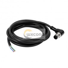 10pcs M12 Male 8 Pins Right Angle Molding Cable 3M AWG24 A Code 10pcs M12 Male 8 Pins Right Angle Molding Cable 3M AWG24 A Code