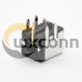 Metal Power Sockets DC Connector Male Jack Through Hole Solder Lug Right Angle Shiled High Current