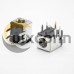 Metal Power Sockets DC Connector Male Jack Through Hole Solder Lug Right Angle Shiled High Current