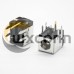 Metal Power Sockets DC Connector Male Jack Through Hole Solder Lug Right Angle Shiled High Current