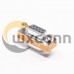 Mini Gender Changer DB9 Straight Standard D-Sub 9 Pin Female To Female Metal