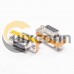 Mini Gender Changer DB9 Straight Standard D-Sub 9 Pin Female To Female Metal