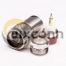 N Type Female Bulkhead Connector Straight Bulkhead Crimp Type Waterproof