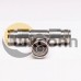 N Type RF Adapters Tee Joint Male to Two Female Coaxial Connector