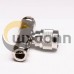 N Type RF Adapters Tee Joint Male to Two Female Coaxial Connector