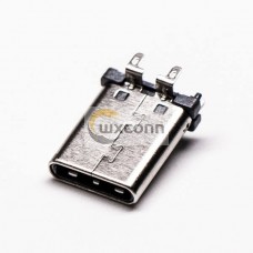 Type C USB Straight Female 180 Degree SMT for PCB Mount Type C USB Straight Female 180 Degree SMT for PCB Mount