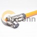 High Voltage Connector Adapter 2 Pin Metal 200A 90° Shield Cable of 25CM High Voltage Connector Adapter 2 Pin Metal 200A 90° Shield Cable of 25CM