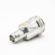RF Adapter 4.3-10 Female To NEX10 Female 180°Nickel Plated Coaxial Connector RF Adapter 4.3-10 Female To NEX10 Female 180°Nickel Plated Coaxial Connector