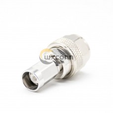 RF Type N Adapter Male To NEX10 Male Nickel Plated Straight Coaxial Connector RF Type N Adapter Male To NEX10 Male Nickel Plated Straight Coaxial Connector