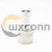 RF Type N Adapter Male To NEX10 Male Nickel Plated Straight Coaxial Connector RF Type N Adapter Male To NEX10 Male Nickel Plated Straight Coaxial Connector