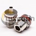 N Bulkhead Connector Jack 180 Degree Crimp Type Waterproof N Bulkhead Connector Jack 180 Degree Crimp Type Waterproof