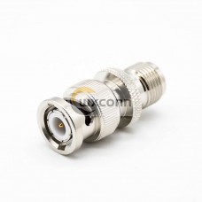 TNC To BNC Adapters Male To Female Straight Nickel Plating Coaxial Connector TNC To BNC Adapters Male To Female Straight Nickel Plating Coaxial Connector
