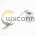 TNC Dust Cap Without Chain Matel Nickel Platin TNC Dust Cap Without Chain Matel Nickel Platin