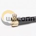 RF Coaxial Cable Connectors Waterproof BNC Female Bulkhead to Right Angle MCX Male Cable Assembly with RG316 RF Coaxial Cable Connectors Waterproof BNC Female Bulkhead to Right Angle MCX Male Cable Assembly with RG316