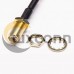 SMA Coax Cable Straight Male To Straight Bulkhead SMA Female Cable Assembly 30cm SMA Coax Cable Straight Male To Straight Bulkhead SMA Female Cable Assembly 30cm