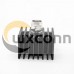 RF Load Connector N Male Straight Square Black Lightning Arrester