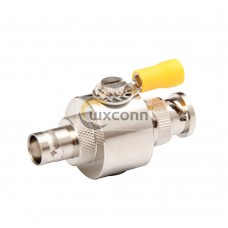 BNC Male To Female DC-3GHz Straight Coaxial RF Surge Protector IP67 BNC-JK BNC Male To Female DC-3GHz Straight Coaxial RF Surge Protector IP67 BNC-JK