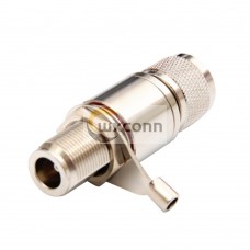N Male To N Female Adapter IP67 DC-6GHz Straight Lightning Arrester Surge Protector N Male To N Female Adapter IP67 DC-6GHz Straight Lightning Arrester Surge Protector