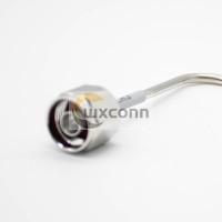 Female Cable RG402 Semi-Steel N Connectors Straight RF Connectors