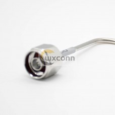 Female Cable RG402 Semi-Steel N Connectors Straight RF Connectors