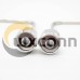 Female Cable RG402 Semi-Steel N Connectors Straight RF Connectors